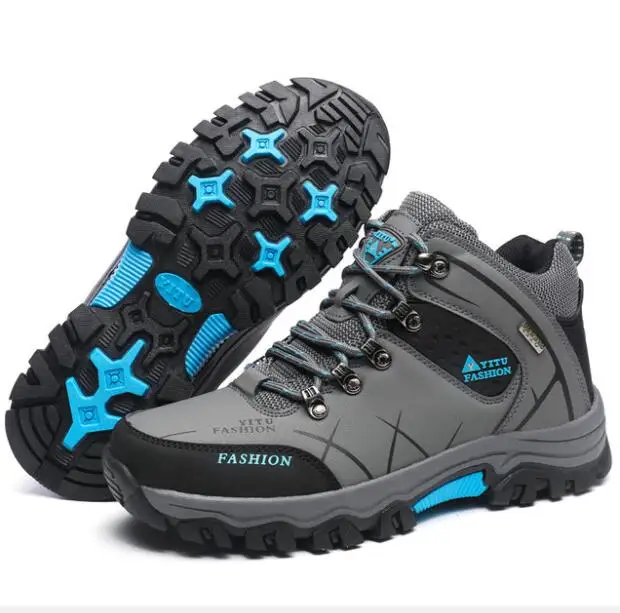 Мужская обувь, модные кроссовки для мужчин, походная обувь размера плюс, водонепроницаемая обувь для альпинизма, треккинга, мужская спортивная обувь