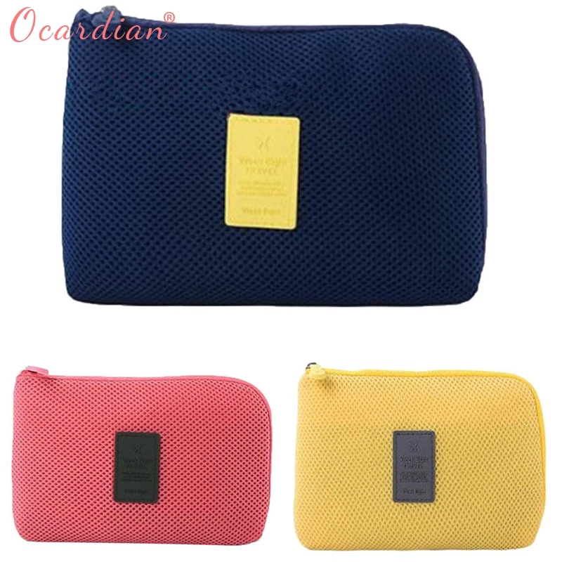 

OCARDIAN 2018 Portable Unisex Travel Earphone Cable Makeup Bag Receive Package Coin Bag Dropship