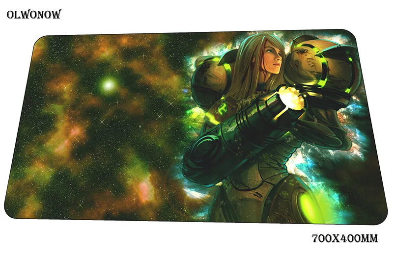 Metroid коврик для мыши 700x400x3 мм игровой коврик для мыши большой коврик для геймера на день рождения компьютерная настольная клавиатура со встроенной мышью Domineering игровые коврики - Цвет: size 700x400x3mm