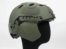 Tactical UP-ARMOR FAST HELMET RAIL 2 SIDE COVER Ear Protect Helmet Accessory Accessories