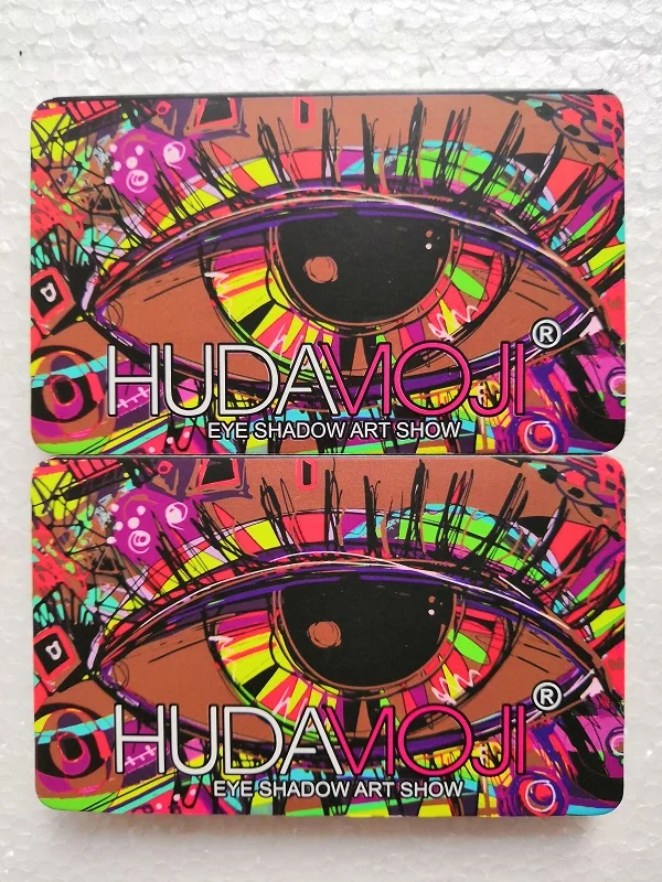 Новинка HUDAMOJI 10-color eyeshadow exhibition: теперь доступно 10 цветов теней для век