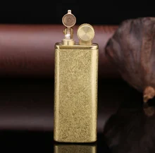 Vintage Copper Gasoline Cigarette Lighter Oil Petrol Refillable Use Flint Petrol Gasoline Kerosene Fire Tobacco Lighter LFB476 Vintage Copper Gasoline Cigarette Lighter Oil Petrol Refillable Use Flint Petrol Gasoline Kerosene Fire Tobacco Lighter LFB476
