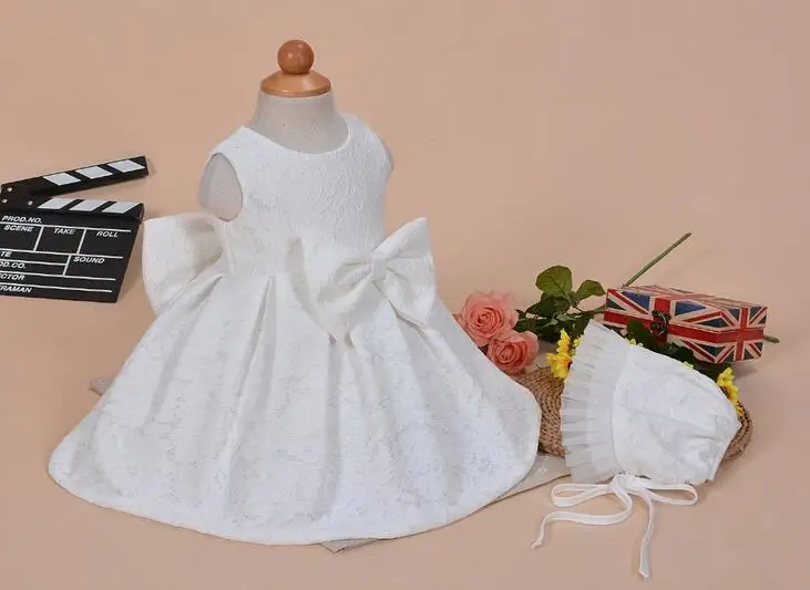 newborn-baptism-dress-for-baby-girl-white-first-birthday-party-wear-cute-sleeveless-toddler-girl-christening-gown-clothes-hat