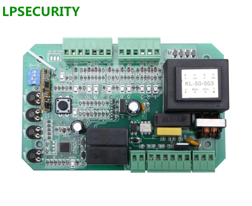 Abridor de Portão Placa de Circuito Motor de Corrente Placa de Controle Controladora para Py600 Deslizante Motor Lpsecurity Placa l 220 v – 110 Alternada Pcb