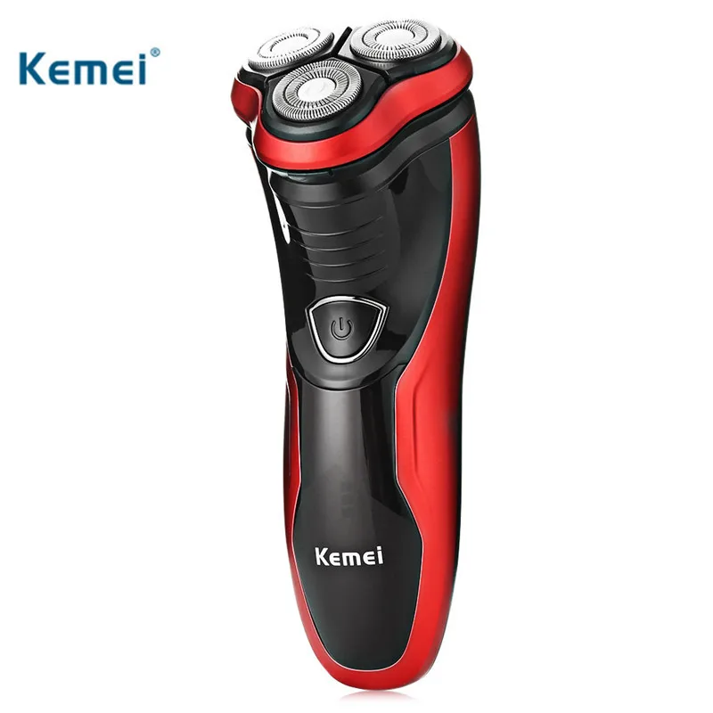 Kemei Floating Shaver Wet Dry Washable Electric Razor adults Professional Rechargeable Powerful Trimmer Face Men Beard Machine | Бытовая