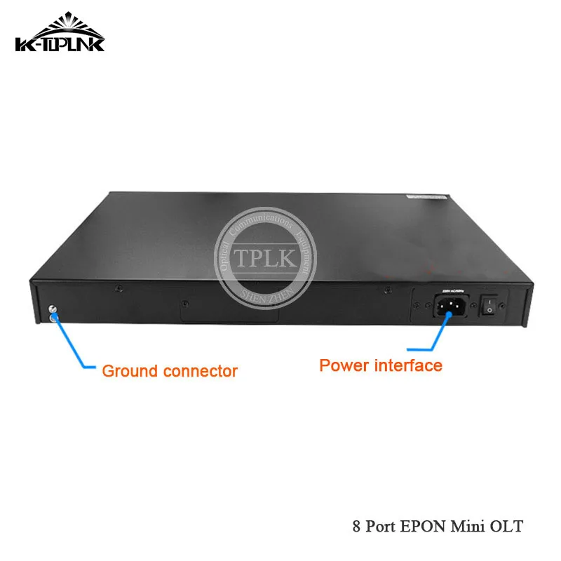10G 8 портов EPON Mini OLT с шт. модулем SFP PON Port Пользовательский логотип совместимый HW FH