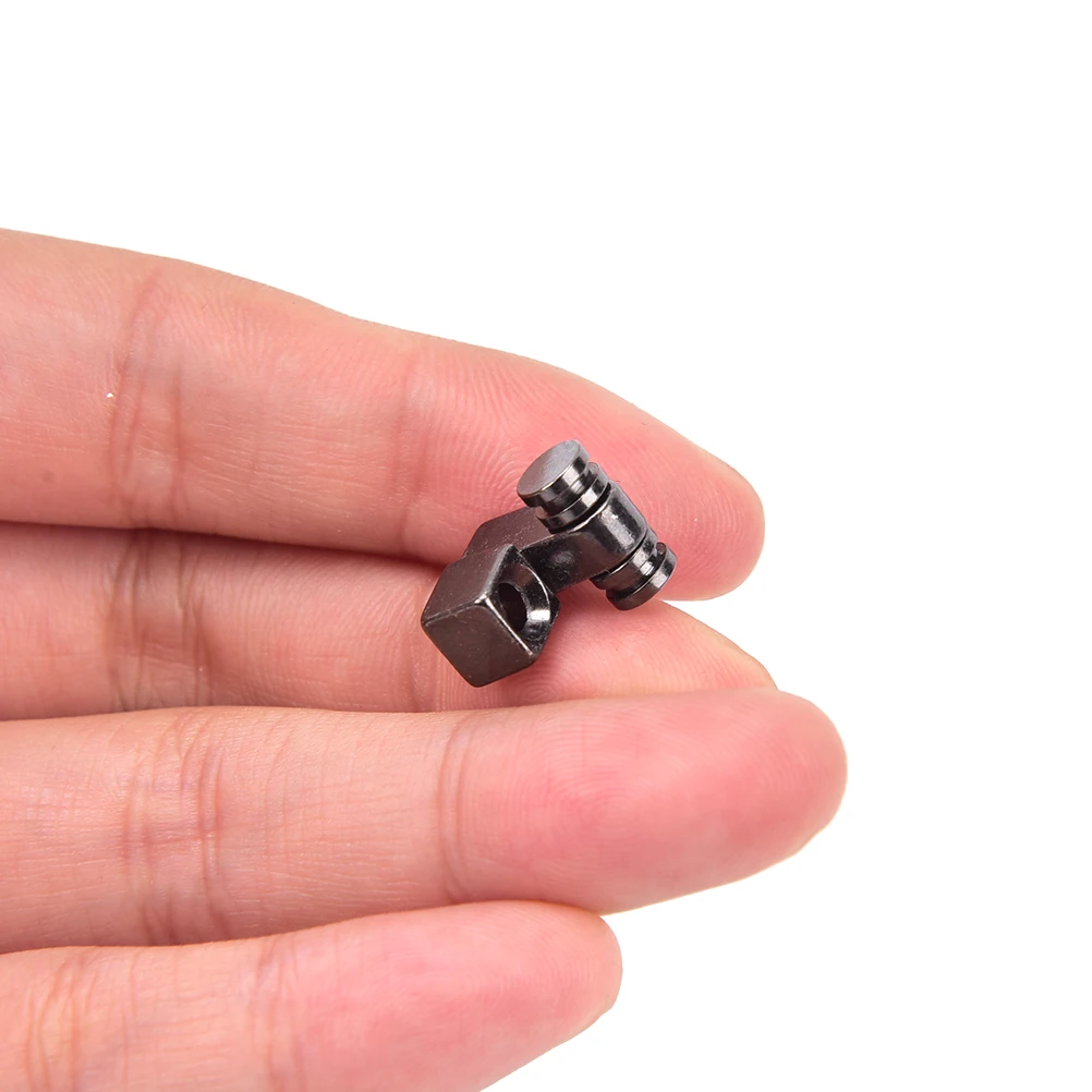 

2Pcs Roller String Retainers Mounting Tree Guide for Electric Guitar silver