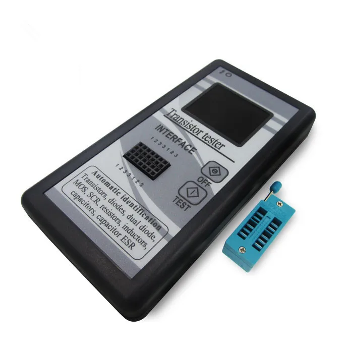new Multi-purpose Transistor Tester 128*160 Diode Thyristor Capacitance Resistor Inductance MOSFET ESR LCR Meter TF