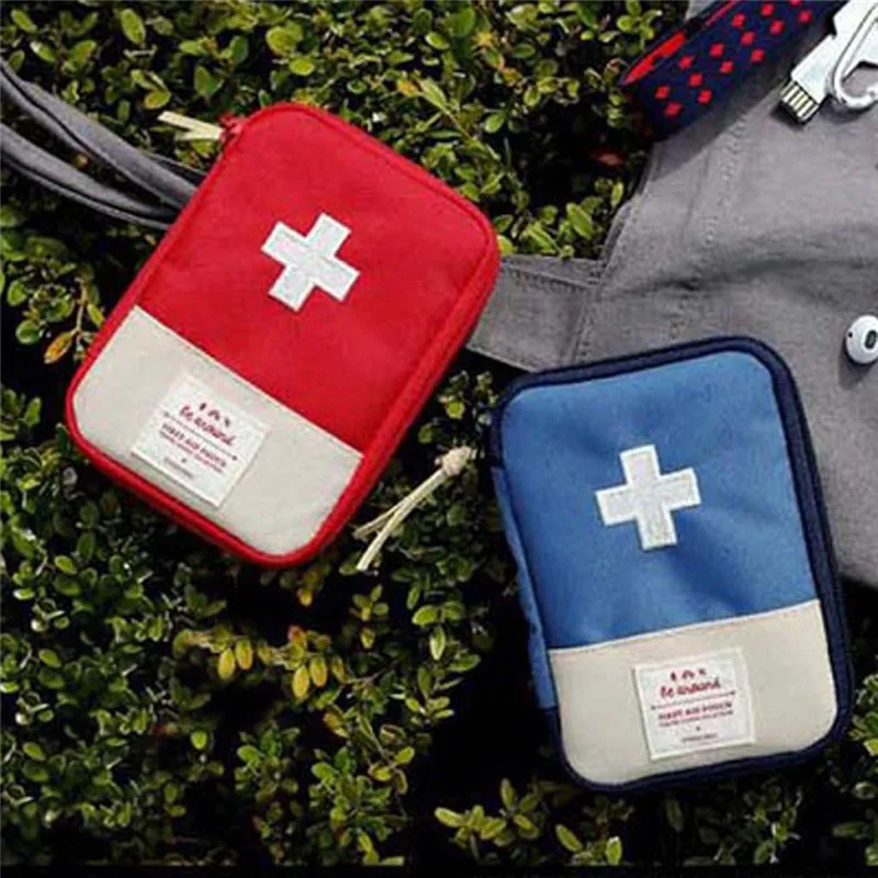 

Hot Sale Practical Sports Camping Home First Aid Emergency Medicine Bag Case Portable Ourdoor Pill Survival Organizer