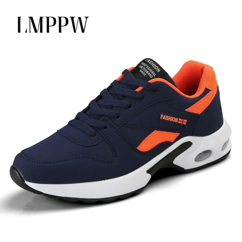 

New Spring Men's Shoes Fashion Men's Leather Sports Shoes Students Casual Shoes Light Running Shoes Brand Cool Men Sneakers 2A