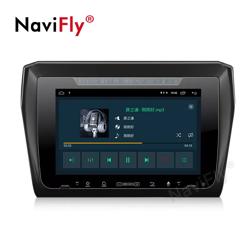 Cheap NaviFly 8 inch 2 Din 2G+32G Android 9.1 car radio gps for SUZUKI Swift 2017 2018 auto stereo multimedia head unit PC 1080P RDS 3