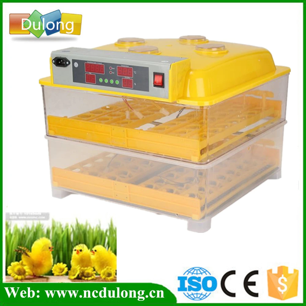 

Mini Poultry Egg Incubator 96 Chicken Egg Hatching Machine With Temperature Humidity Controller
