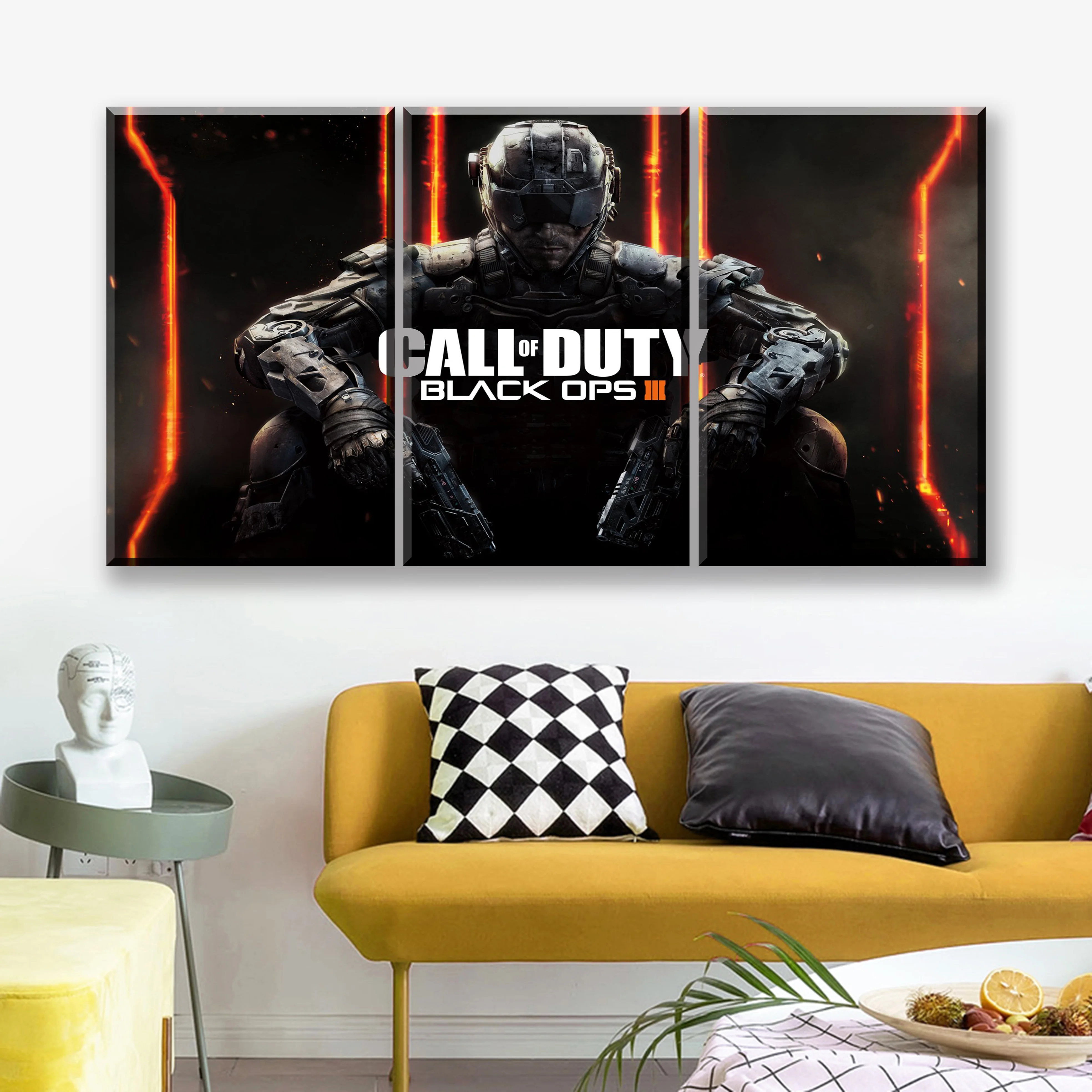 

Canvas HD Print Painting Wall Art 3 Pieces Black Ops 4 Call Duty Game Pictures Modular Abstract Poster Modular Living Room Decor