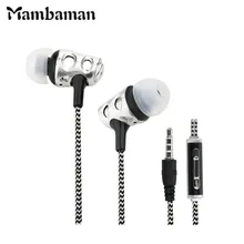 Mambaman ME14 наушники для iphone смартфон с микрофоном спорт динамик телефона наушники для Xiaomi наушники мобильного телефона Samsung