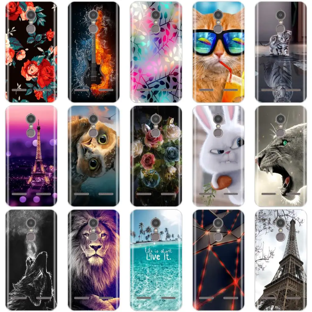 

Case For Lenovo K6 Cover Soft Silicone 3D Cute Coque For Lenovo K6 Power Case Coque For Lenovo K6 Note Case 5.0'' Phone Case