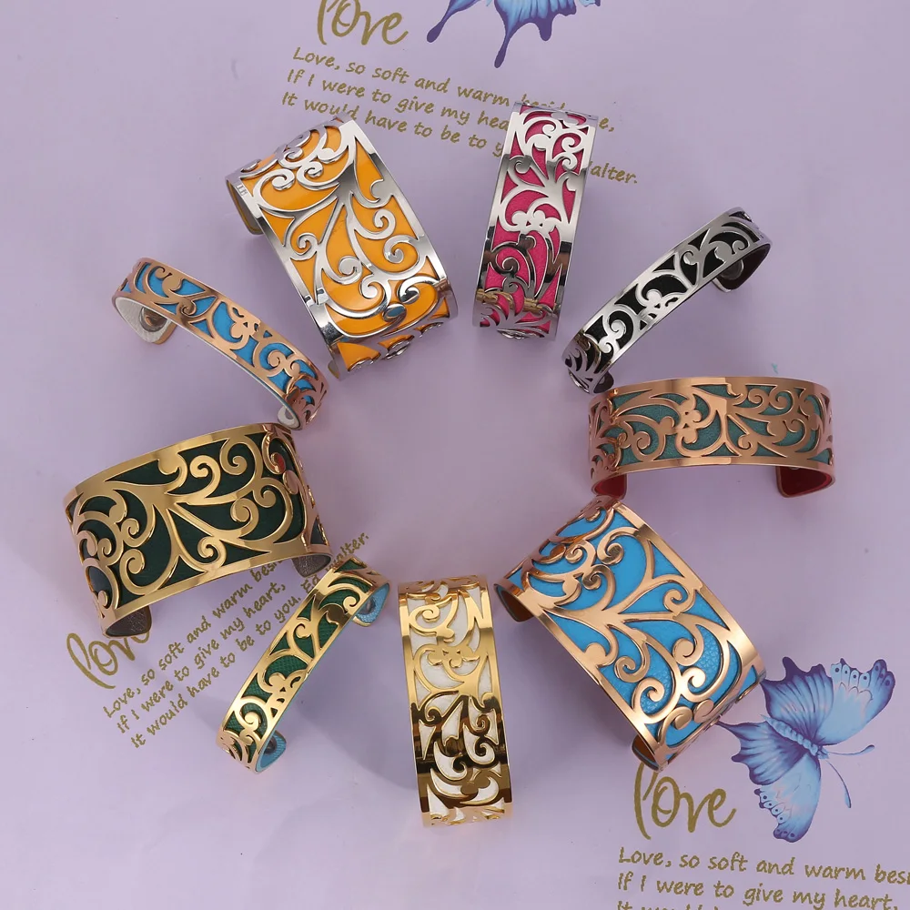 Legenstar pulseira intercalável, bracelete de aço inoxidável