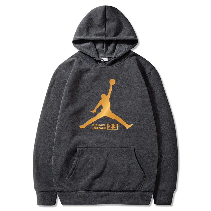 

Men's New Jordan 23 Printing Wild High Quality Men Hoodie Fashion Brand High Street Casual Long Sleeves Mens Hoodies