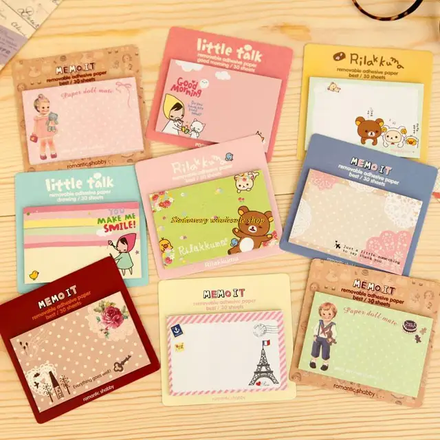 south korean stationery cute cartoon meng things fresh n paste