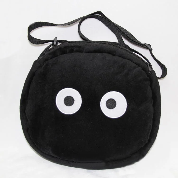 

My Neighbor Totoro Fairydust/Susuwatari cotton stuffed plush shoulder bag