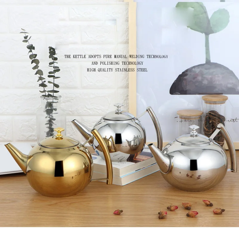 Best Stainless Steel Tea Kettle, Water Induction Cooker With Filter