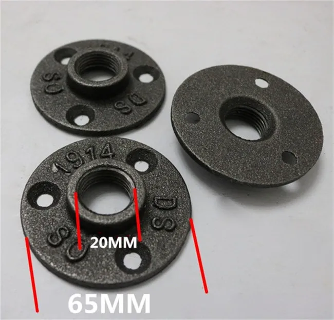 cast iron pipe flange DN15 Iron Flange Seat Classic Casting  (5)