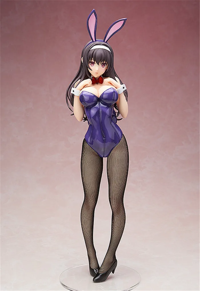 Saenai Heroine No Sodate-kata.flat Sodatekata Kasumigaoka Utaha Bunny Ver. Свободная 1/4 масштаб кролик девушка аниме фигурка- игрушка