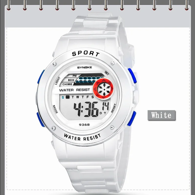 

SYNOKE Sport Student Children Watch Kids Watches Boys Girls Clock Child LED Digital Wristwatch Electronic Wrist Watch for Boy Gi