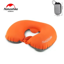 NatureHike походные коврики u-образные дорожные автомобильные воздушные полеты надувная подушка поддержка шеи подголовник портативная Мягкая надувная подушка NH18B010-T