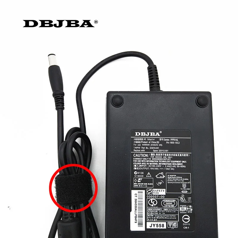 Original Laptop Ac Adapter Charger For HP Compaq NX9110 150W PA-1151-03HR HSTNN-LA09 19V 7.9A 150W Notebook Power Supply Original Laptop Ac Adapter Charger For HP Compaq NX9110 150W PA-1151-03HR HSTNN-LA09 19V 7.9A 150W Notebook Power Supply