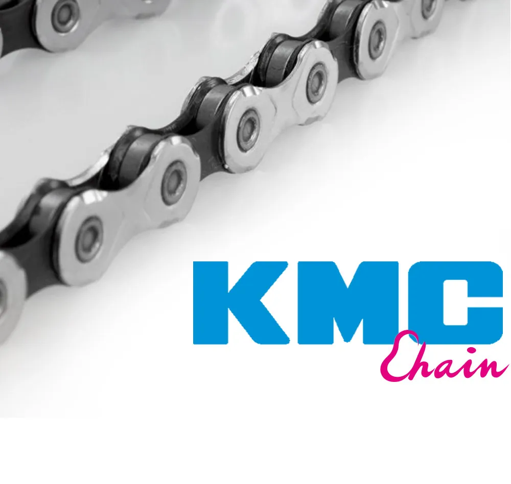 Excellent KMC Z410 1/8 Single Speed Chain Fixed Gear bicycle Chain 112L Urban Leisure Bike Folding Bike Chain Multi-Color  Bike Chain 390g 23