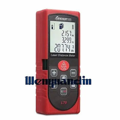 

High Precision Laser Rangefinder Ultrasonic Range Distance Meter Range 70M Measuring Instrument
