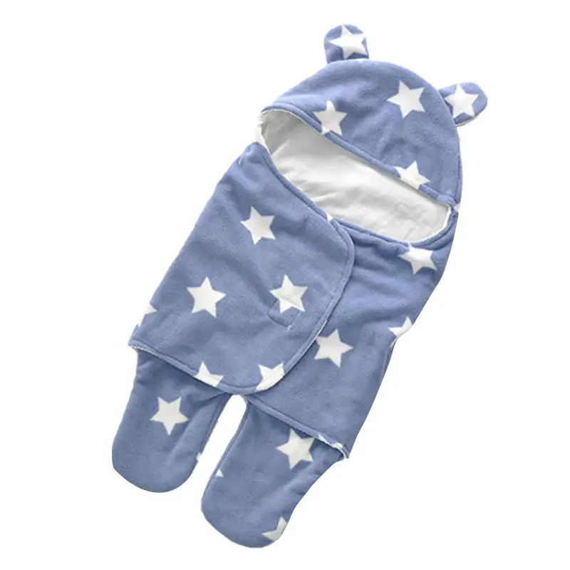 Весенне-осенние тонкие детские пеленание ребенка спальный мешок для новорожденных двухслойные Детские спальные мешки детские коляски