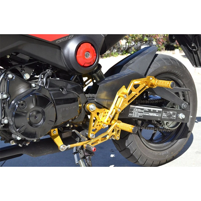 SATO RACING Rear Sets Tandem Brackets Honda GROM ('22 atelieryuwa.ciao.jp