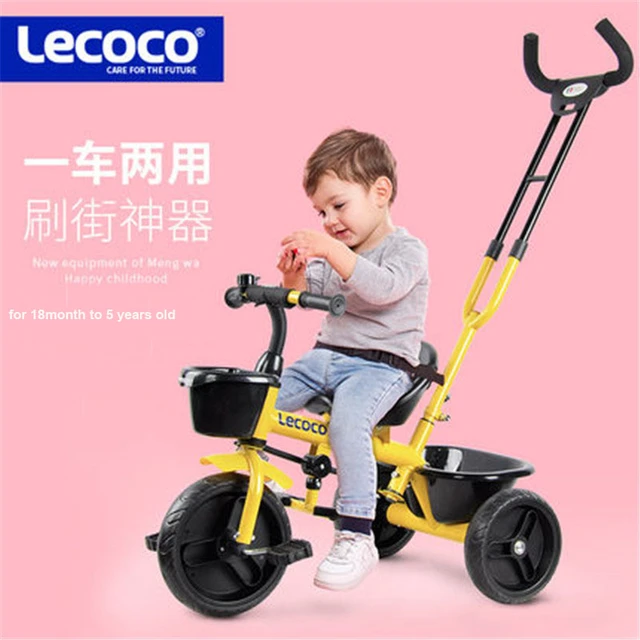 Bicicleta triciclo infantil, carrinho de bebê, masculino e feminino,  caminhante para crianças, 1-3-5 anos de idade - AliExpress