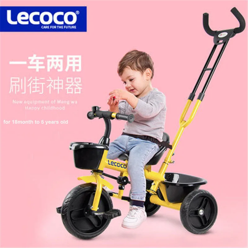 

Children Kids Tricycle Bicycle Car 1.5-3-5 Years Old Child Baby Stroller Baby Bike Walker With Foot Pedal