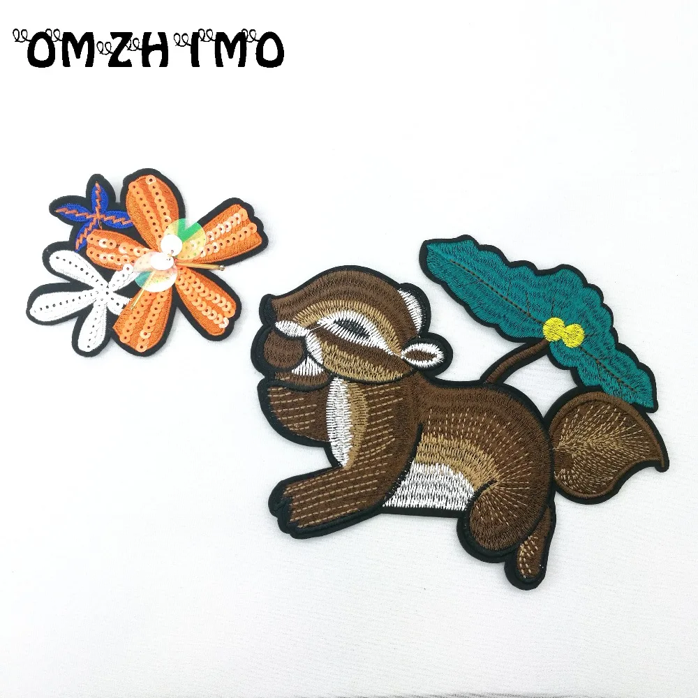 Embroidered Patch Sew On Motif Applique Clothes Cartoon Patch Garment