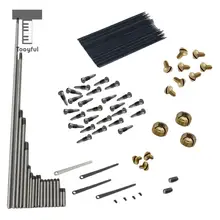 1 комплект саксофон Запчасти для ремонта, винты+ саксофонные пружины комплект «умелые руки» Инструмент Деревянный духовой инструмент Аксессуары