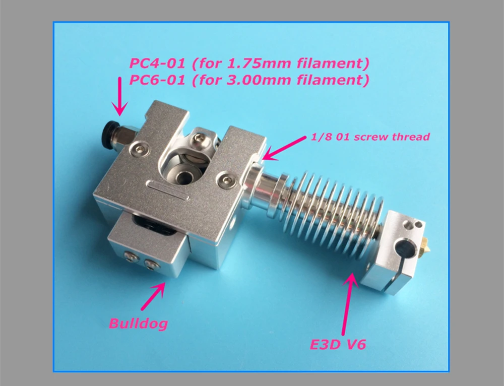 Bulldog e3d v6 detail 5