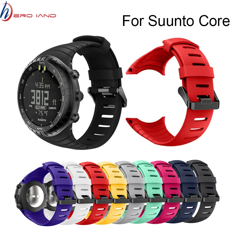 

Sport Watch Strap for Suunto Core Watch Band WatchStrap Bracelet Replacement Wristband for Suunto Core Smart Watch Wrist band
