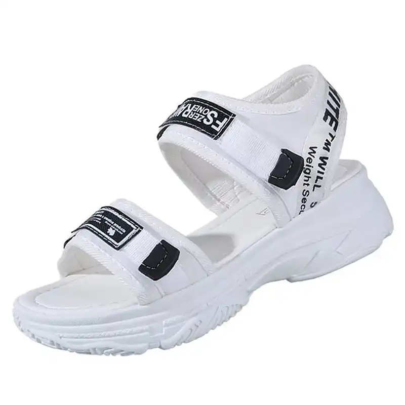 Sandalias blancas mujer plataforma Outlet
