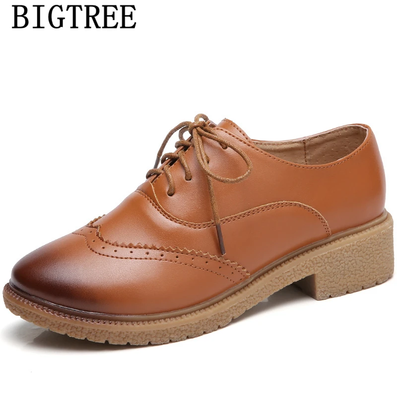 

oxford shoes women brand creepers leather shoes women flats vintage shoes brogues woman fashion zapatillas mujer casual ayakkabi