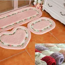 Овальный фигурный ковер, гостиная, столовая, коврики для спальни, Нескользящие коврики, стирающийся коврик для ванной