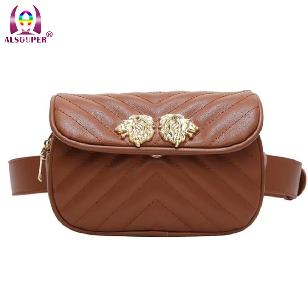 Luxury Crossbody Handbags Brand Designer Waist Packs Retro Simple Belt Bag All Match Small Chest | Багаж и сумки