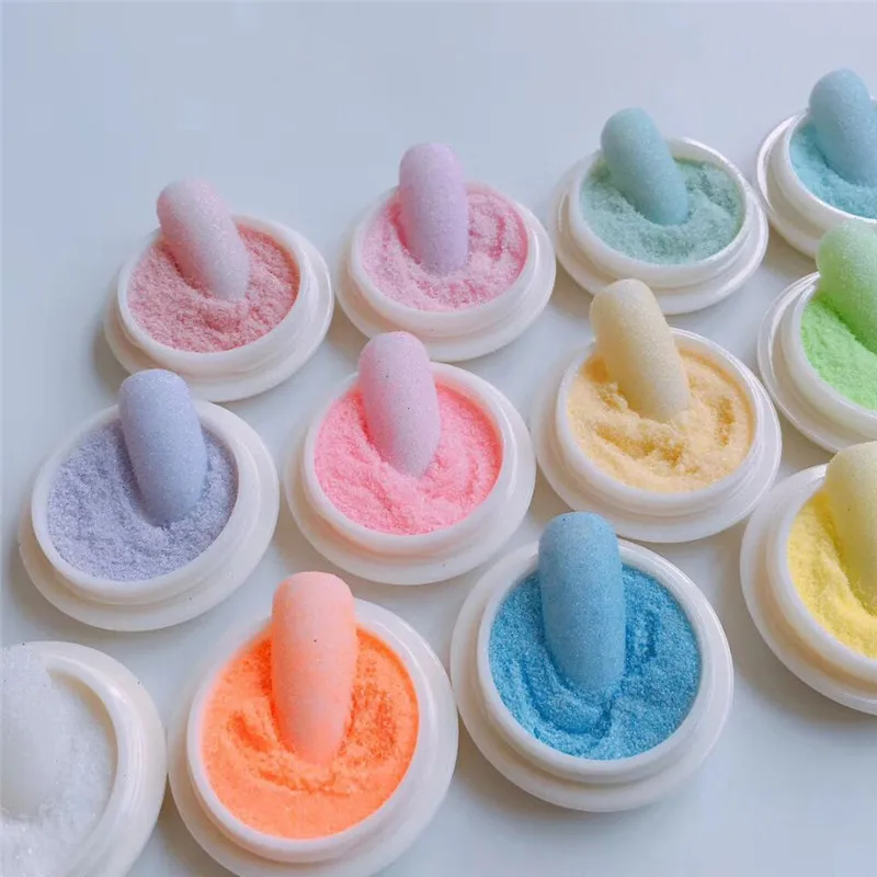 

1 Box Candy Color Dust Nail Glitter 2g Glitters Powder For Nails Art Decoration Dipping Powder Glitters Set UV Gel Polish FA44