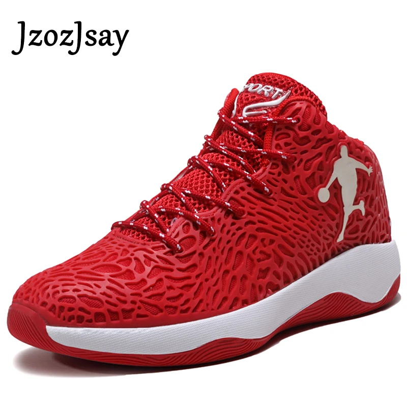 

Men Basketball Shoes Breathable Anti-slip Basketball Sneakers Men Trainers Lace-up Sports Gym Ankle Boots Shoes Basket Homme