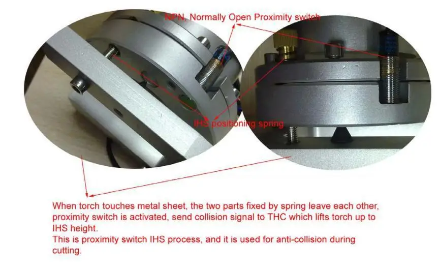 Anti-collision Torch Clamp