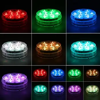 

Pool Lights Waterproof Underwater light Colorful Party Bar Fish Tank Decor Lamps