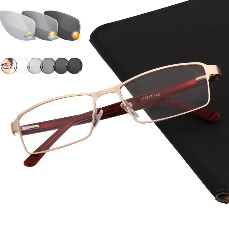 Glass Reading Glasses - Sun Photochromic Men's Reading Glasses 50 75 ...