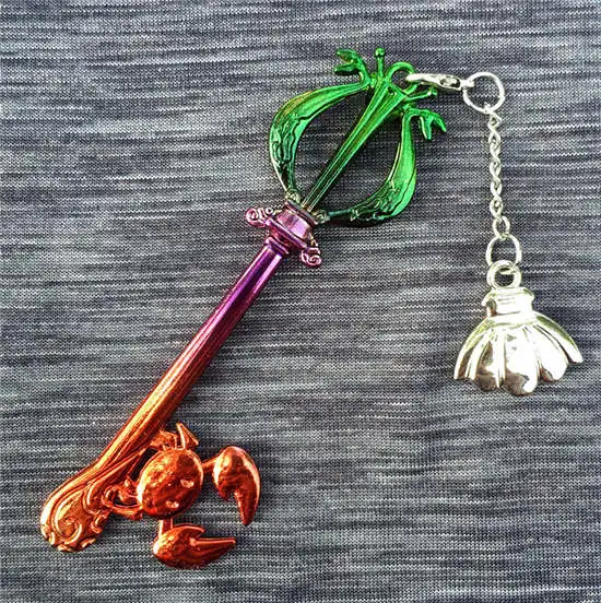 Game Kingdom Hearts Mini Oathkeeper keyblades Crabclaw Divine Rose Xblade Key Keyblade Pendant