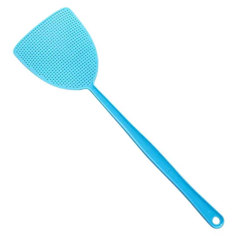 1pc Plastic Swatter Pest Control Mosquito Racket Bug Flyswatter Pest Reject Insect Killer Random Color Insect Killer Swatter - Цвет: Синий